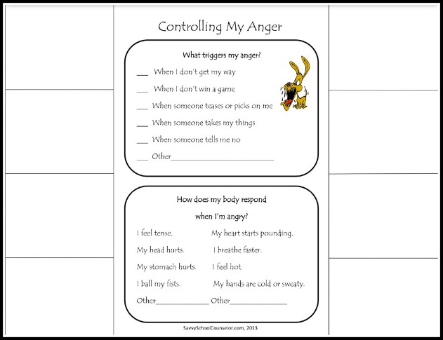 8 Great Anger Management Strategies | Savvy School Counselor