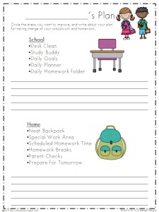 Annie's Plan Worksheet