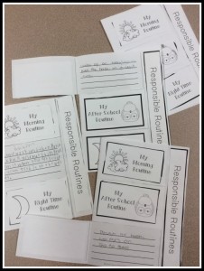 Responsible Routines Foldable - Attendance Matters - Savvy School Counselor