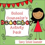 School Counselor's December Activity Pack
