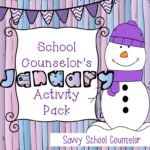 School Counselor's January Activity Pack