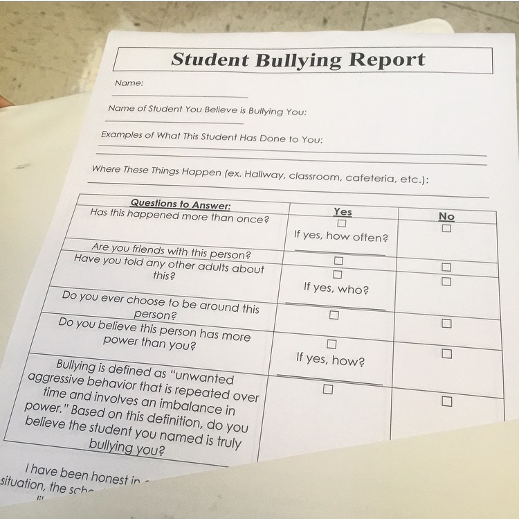 Student Bullying Report