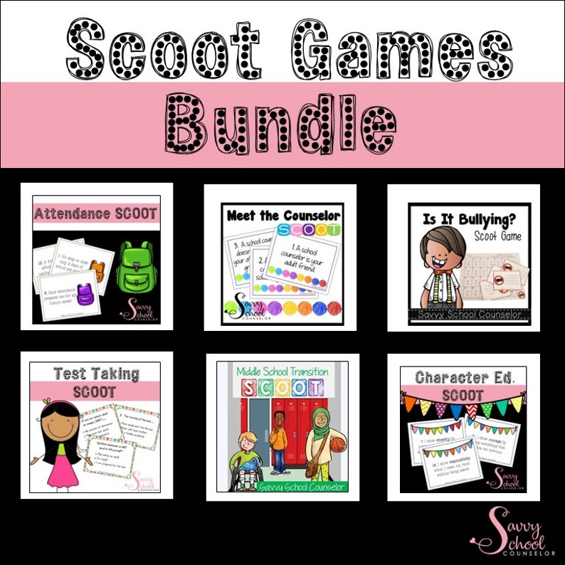 How to Play Scoot Games - Savvy School Counselor
